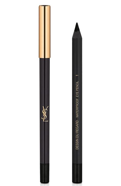 ysl black eyeliner|YSL waterproof eyeliner pencil.